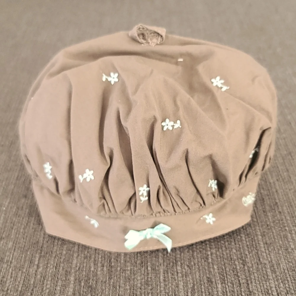 VINTAGE DISNEY Baby Girls Beret Hat WINNIE THE POOH PhotO Prop Hat for Doll - Picture 11 of 12